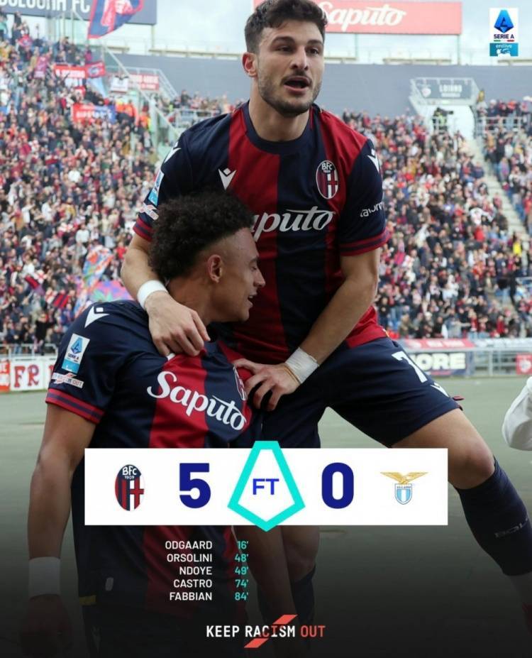 拉齐奥主场大胜桑普多利亚，保持胜势