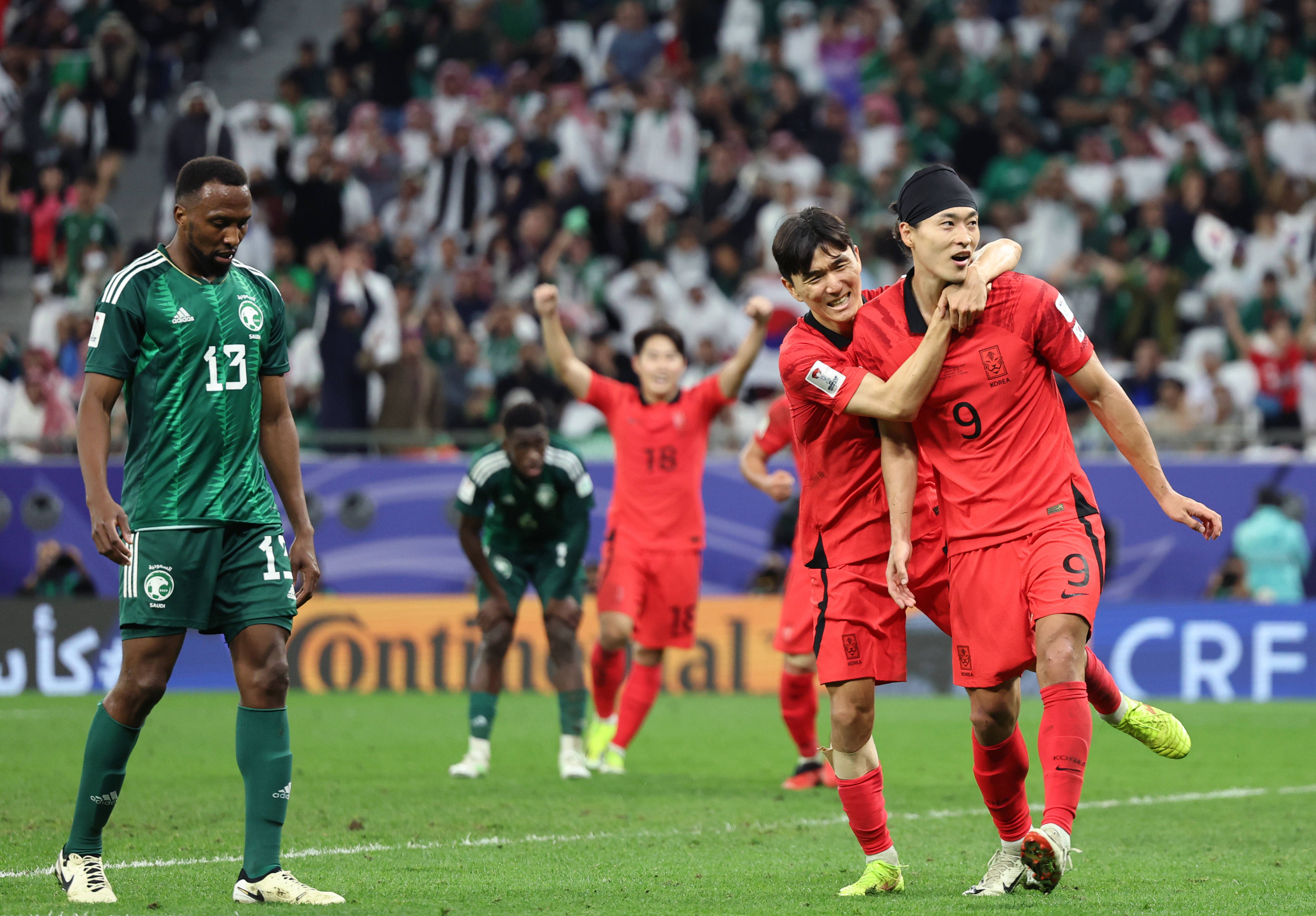 韩国队表现抢眼,晋级前半决赛 韩国队表现抢眼,晋级前半决赛