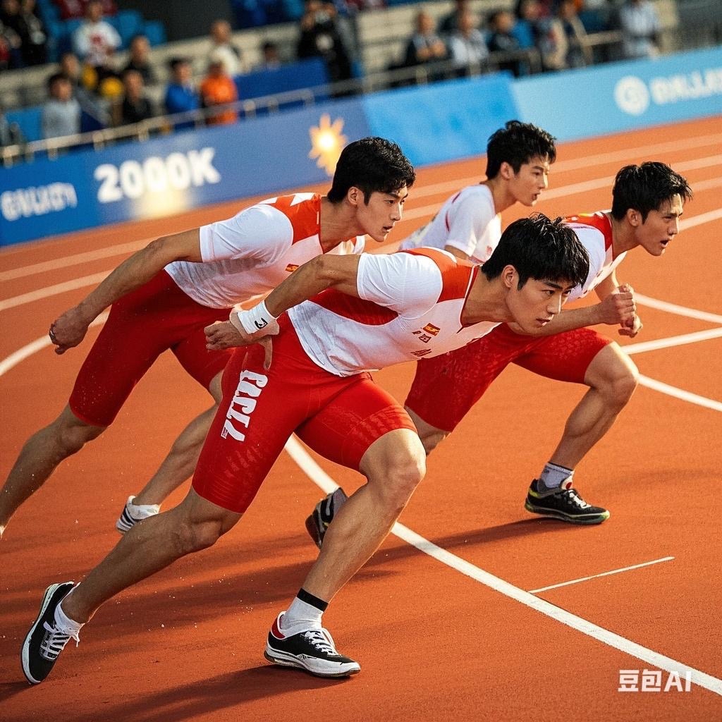 冲刺成功!中国田径选手夺得铜牌 冲刺成功!中国田径选手夺得铜牌