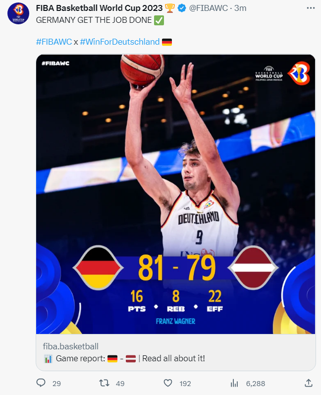 德国一球险胜,半决赛晋级一步之遥 德国一球险胜,半决赛晋级一步之遥